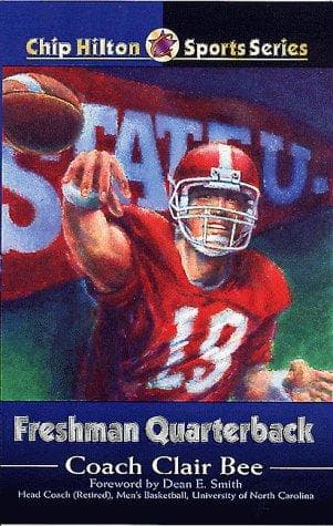 Cover of Freshman quarterback by Clair Bee