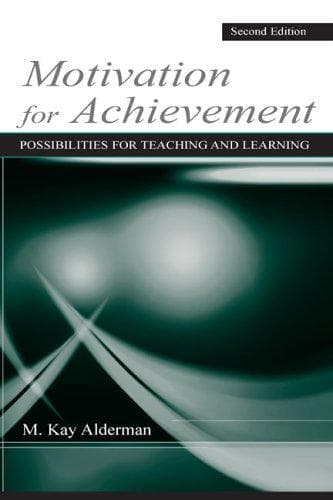 Cover of Motivation for achievement by M. Kay Alderman