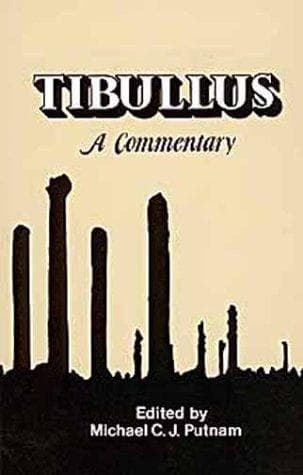 Cover of Tibullus by Michael C. J. Putnam