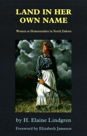 Cover of Land in her own name by H. Elaine Lindgren