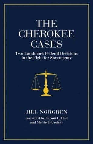 Cover of The Cherokee Cases by Jill Norgren