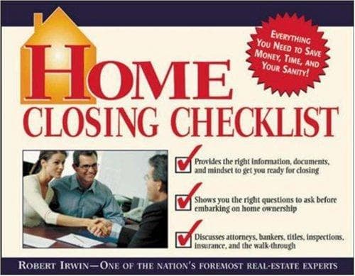 Cover of Home Closing Checklist by Robert Irwin