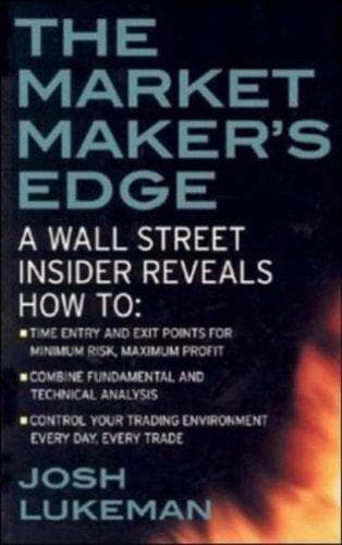 Cover of The Market Maker's Edge by Josh Lukeman