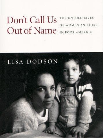 Cover of Don't Call Us Out of Name by Lisa Dodson