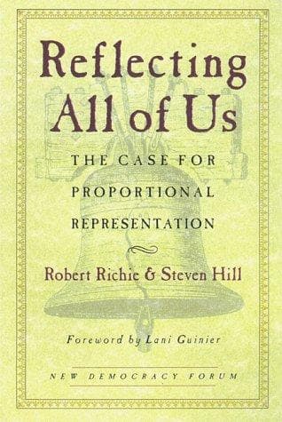 Cover of Reflecting all of us by Robert Richie