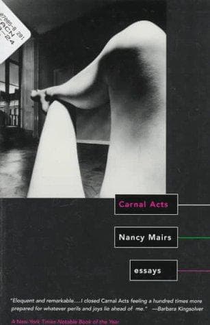 Cover of Carnal acts by Nancy Mairs