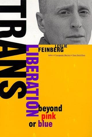 Cover of Trans liberation by Leslie Feinberg