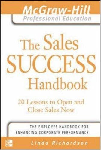 Cover of The sales success handbook by Linda Richardson