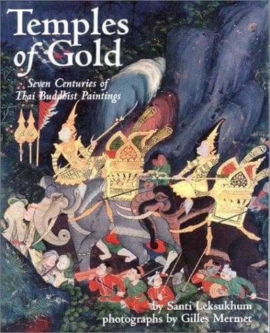 Cover of Temples of gold by Santi Leksukhum