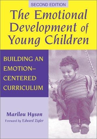 Cover of The emotional development of young children by Marilou Hyson
