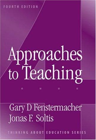 Cover of Approaches to teaching by Gary D. Fenstermacher