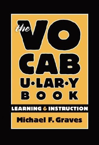 Cover of The Vocabulary Book by Michael F. Graves