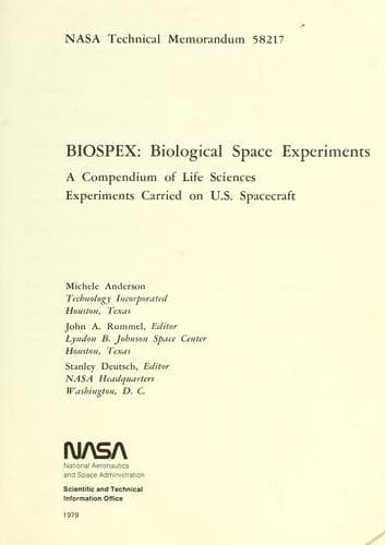 Cover of BIOSPEX by Michele Anderson