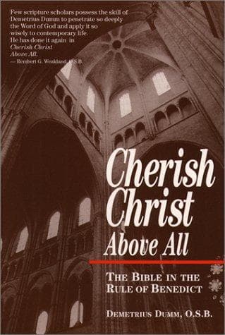 Cover of Cherish Christ above all by Demetrius Dumm