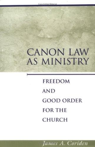 Cover of Canon Law as Ministry by James A. Coriden