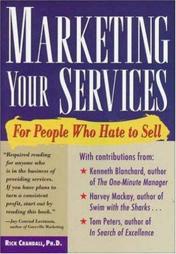 Cover of Marketing your services by Rick Crandall