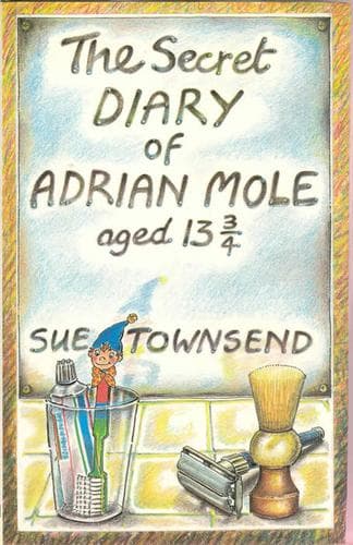 Cover of The Secret Diary of Adrian Mole, Aged 13 3/4 by Sue Townsend