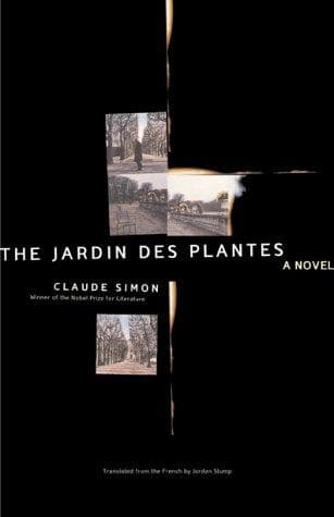 Cover of The jardin des plantes by Claude Simon