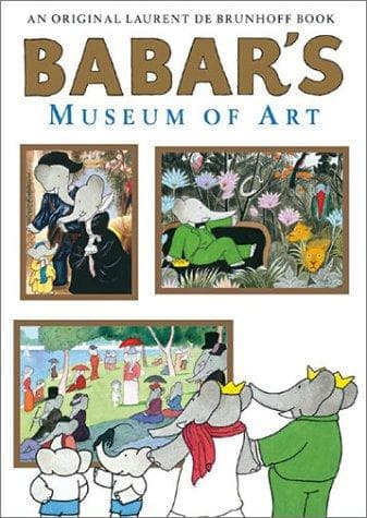 Cover of Babar's Museum of Art by Laurent de Brunhoff