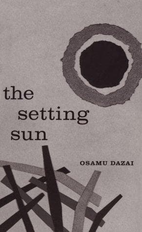 Cover of The Setting Sun by Osamu Dazai