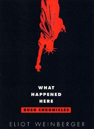 Cover of What Happened Here by Eliot Weinberger