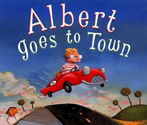 Cover of Albert goes to town by Jennifer Jordan
