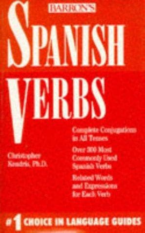 Cover of Spanish verbs by Christopher Kendris