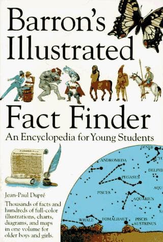 Cover of Barron's illustrated fact finder by Jean-Paul Dupré