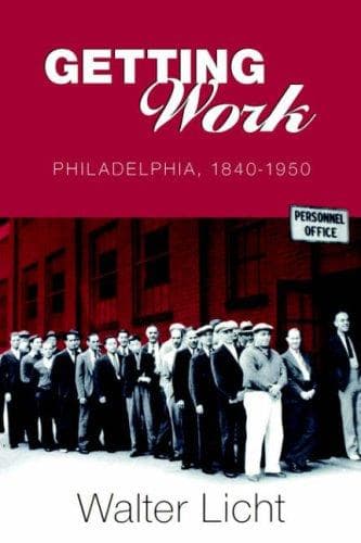 Cover of Getting work by Walter Licht