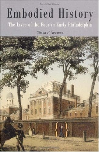 Cover of Embodied History by Simon P. Newman