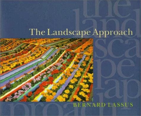 Cover of The landscape approach by Bernard Lassus