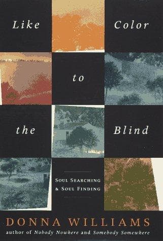 Cover of Like color to the blind by Donna Williams