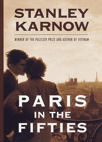 Cover of Paris in the fifties by Stanley Karnow