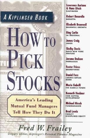 Cover of How to pick stocks by Fred W. Frailey
