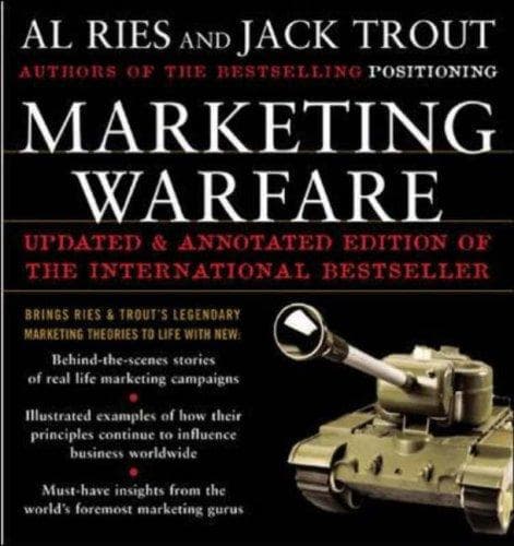Cover of Marketing Warfare by Al Ries
