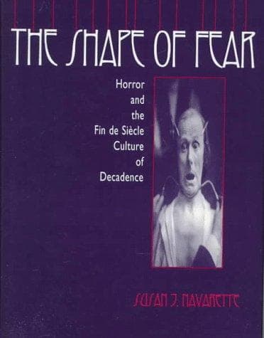 Cover of The shape of fear by Susan J. Navarette