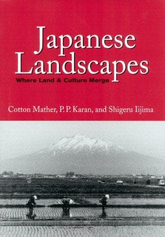 Cover of Japanese landscapes by Mather, Cotton