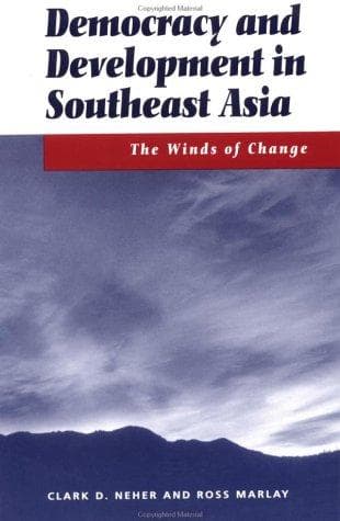 Cover of Democracy and development in Southeast Asia by Clark D. Neher