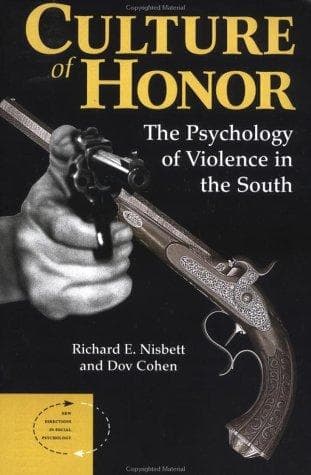 Cover of Culture of honor by Richard E. Nisbett