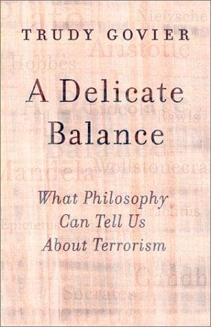 Cover of A Delicate Balance by Trudy Govier