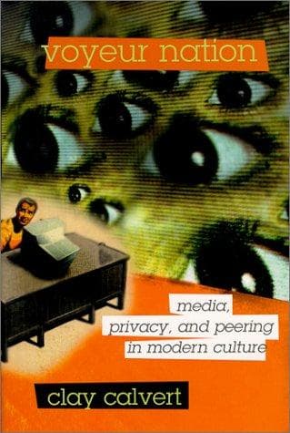 Cover of Voyeur Nation by Clay Calvert