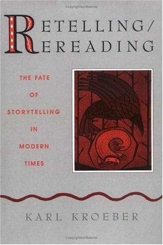 Cover of Retelling/rereading by Karl Kroeber