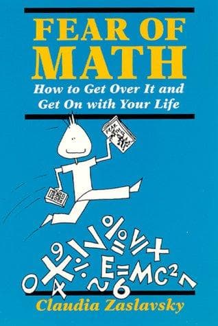 Cover of Fear of math by Claudia Zaslavsky