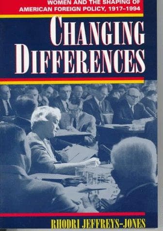 Cover of Changing differences by Rhodri Jeffreys-Jones