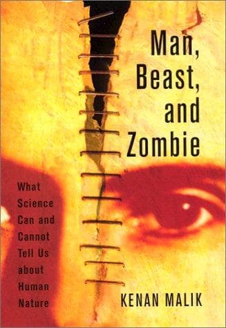Cover of Man, Beast and Zombie by Kenan Malik