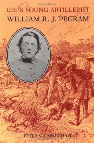 Cover of Lee's young artillerist by Peter S. Carmichael