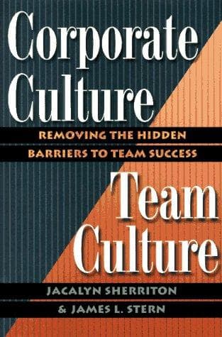 Cover of Corporate culture, team culture by Jacalyn Carol Sherriton