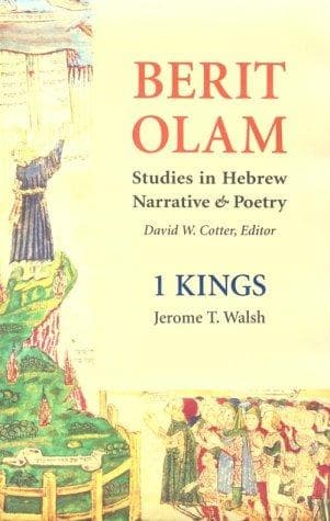 Cover of 1 Kings by Jerome T. Walsh