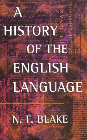 Cover of A history of the English language by N. F. Blake