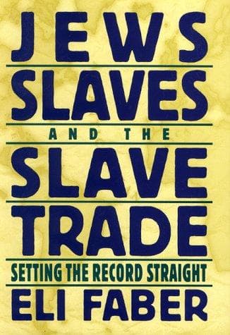 Cover of Jews, slaves, and the slave trade by Eli Faber